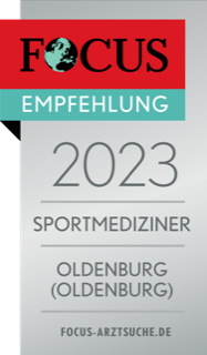 Focus Empfehlung 2023 Sportmediziner Oldenburg